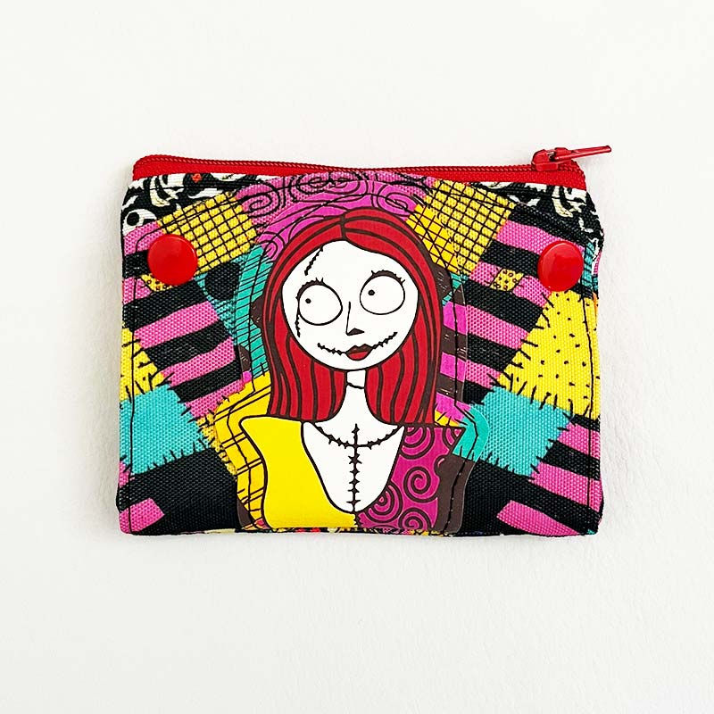 Tarjetero Monedero Impermeable Sally El extraño mundo de Jack
