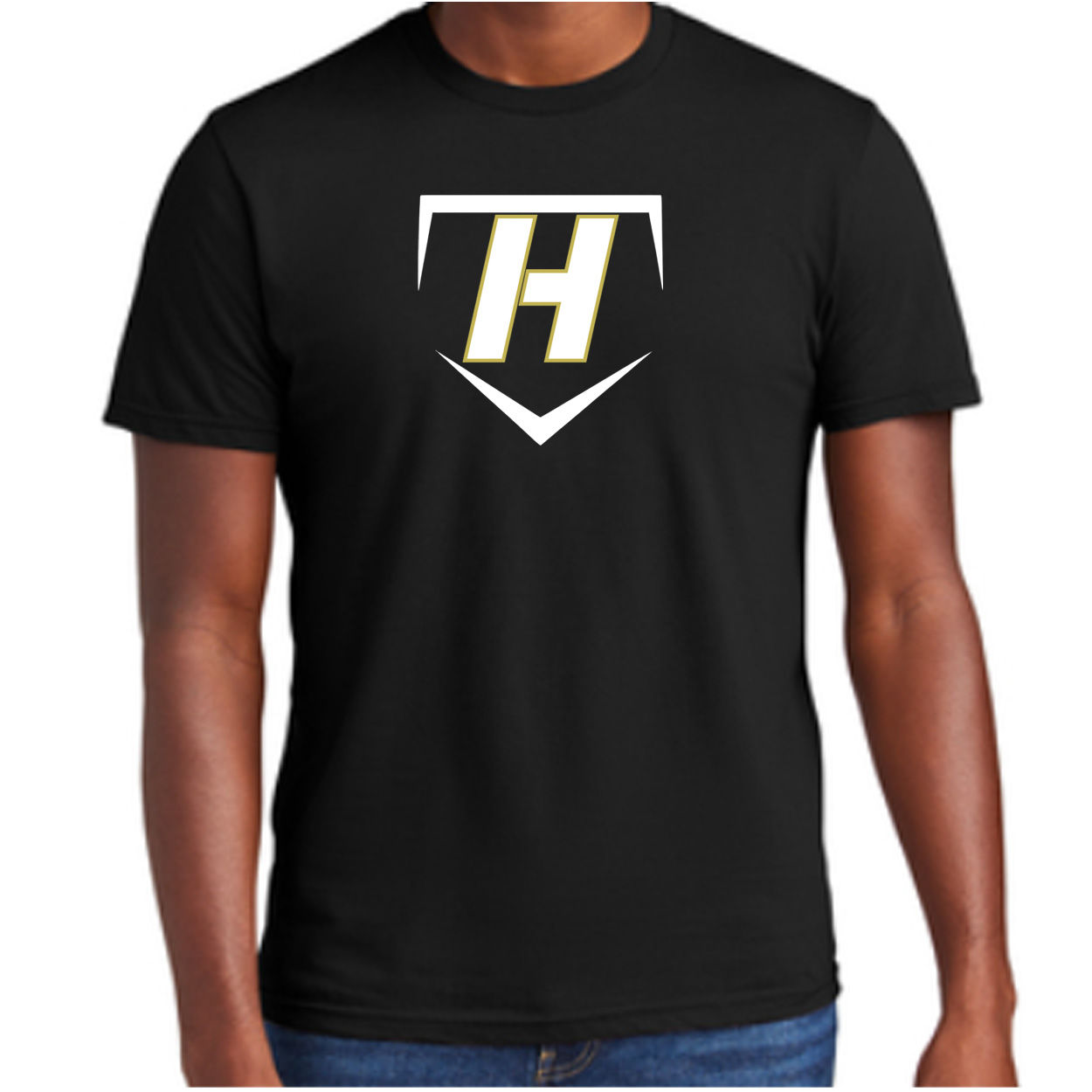 HYPE Black Soft Cotton T-Shirt