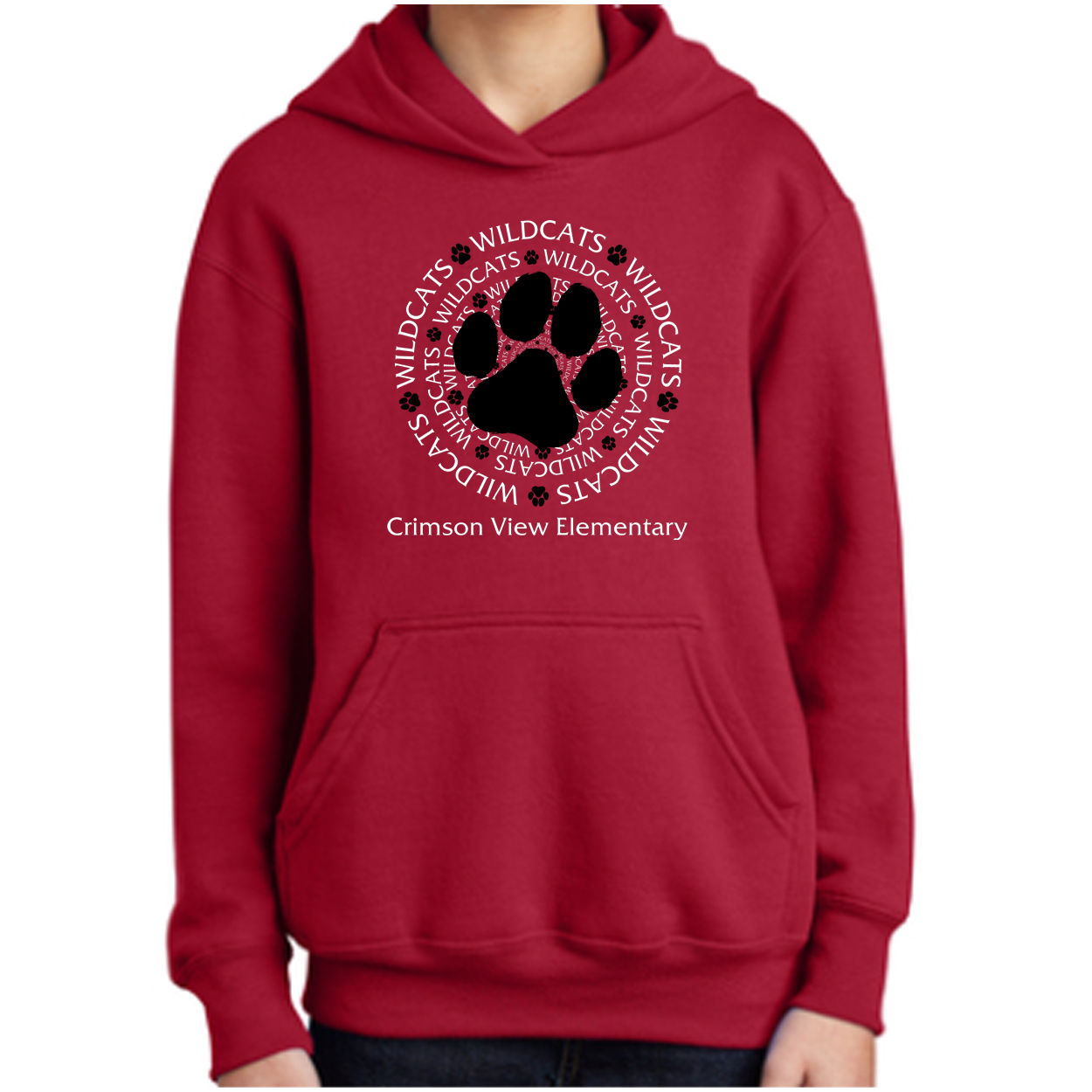 Crimson View Hoodie -  Pullover (Youth & Adult)