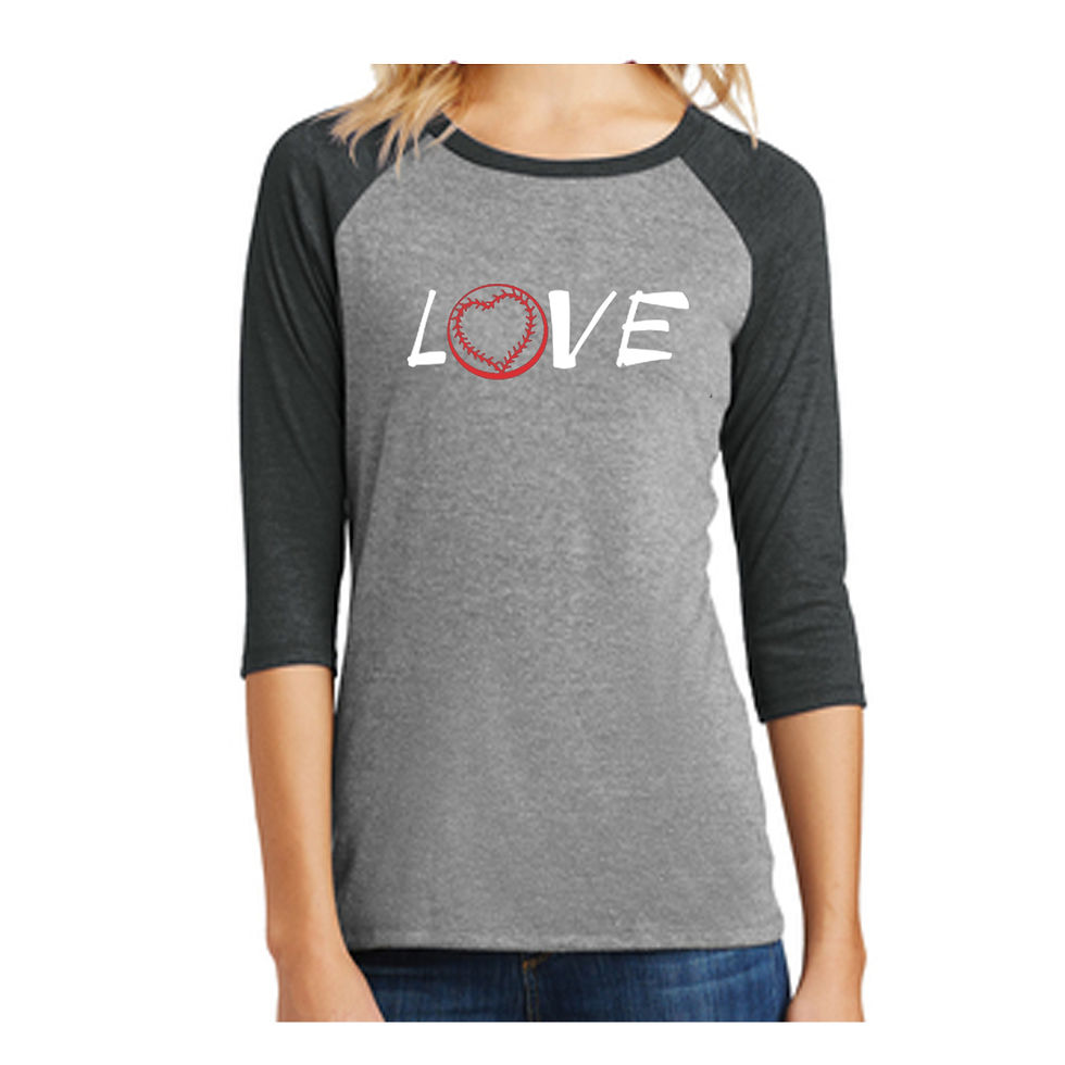 Thumbnail: Washington Love Baseball 3/4 Shirt
