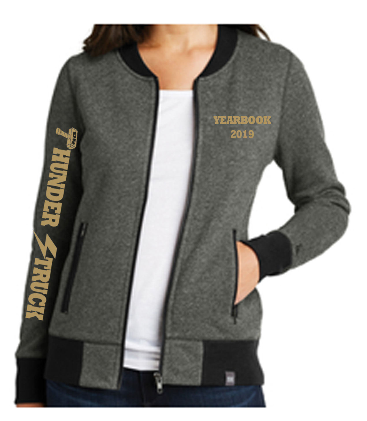 Desert Hills Middle Ladies Baseball Full Zip