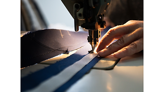 sewing canvas