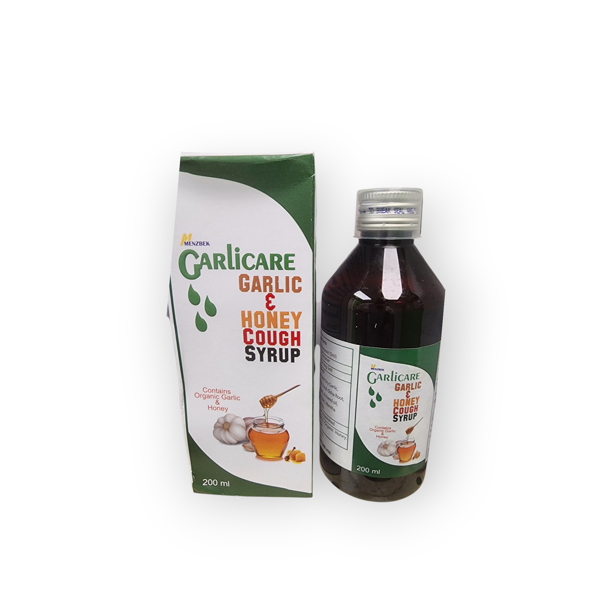 Garlicare Garlic & Honey Cough Syrup 