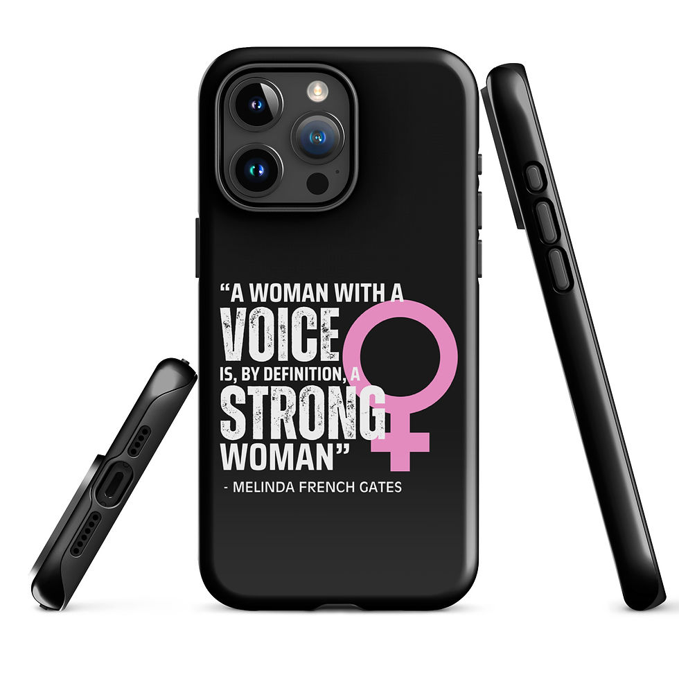 Thumbnail: Strong Woman Tough Case for iPhone® copy