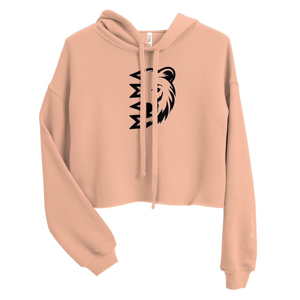 Thumbnail: MAMA Bear Crop Hoodie