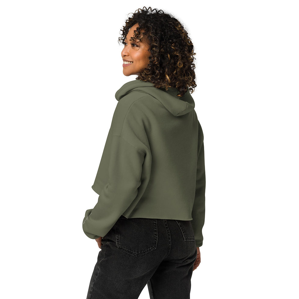 Thumbnail: MAMA Bear Crop Hoodie