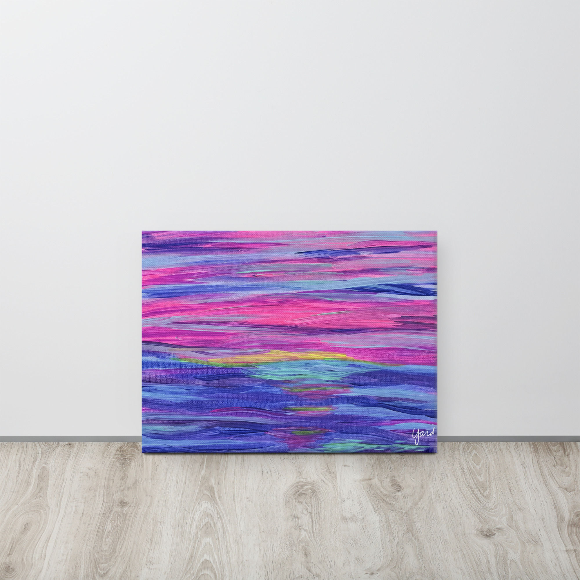 Bright Sea Canvas Print