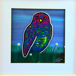 Burrowing Owl 8x8