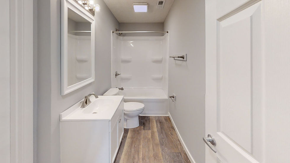 1 Bedroom - Bathroom