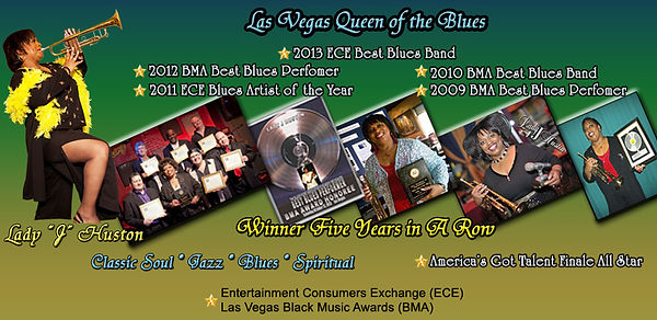 Lady J Huston Las Vegas Queen of Blues