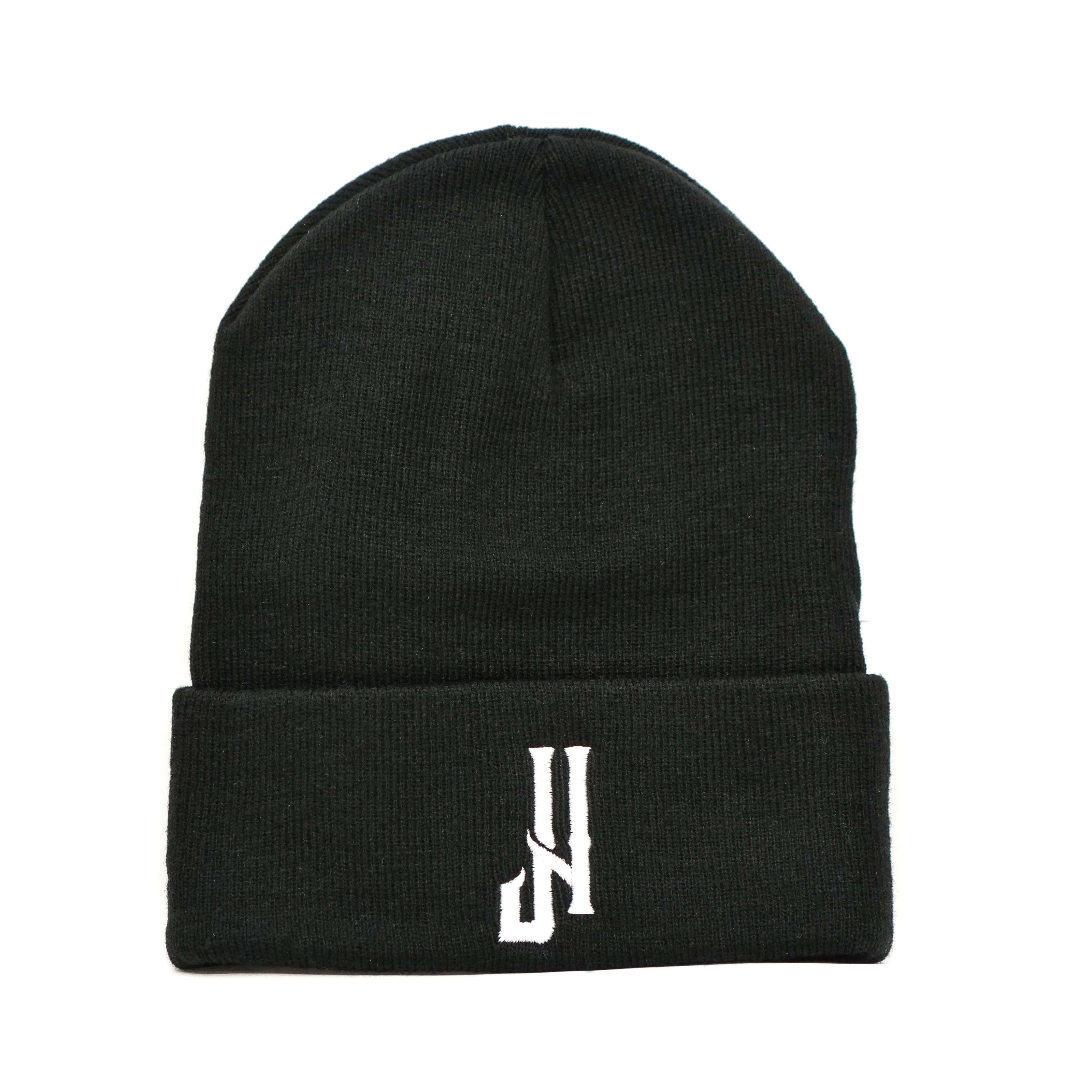 White on Black Toque 