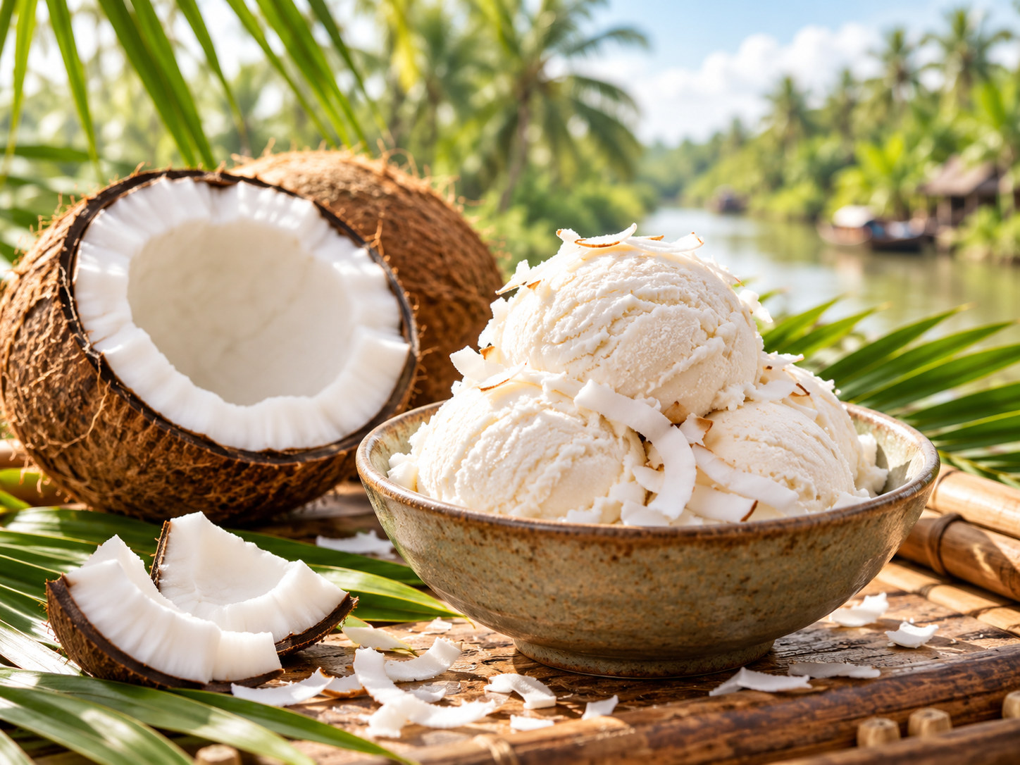 Pâte concentrée de Noix de coco Asiatico Città Del Gelato en 3,5 Kg