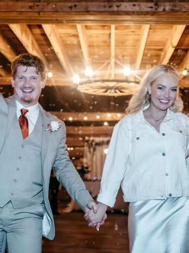 ChosenDJs Mr. and Mrs. Cook Bubble sendoff.jpg