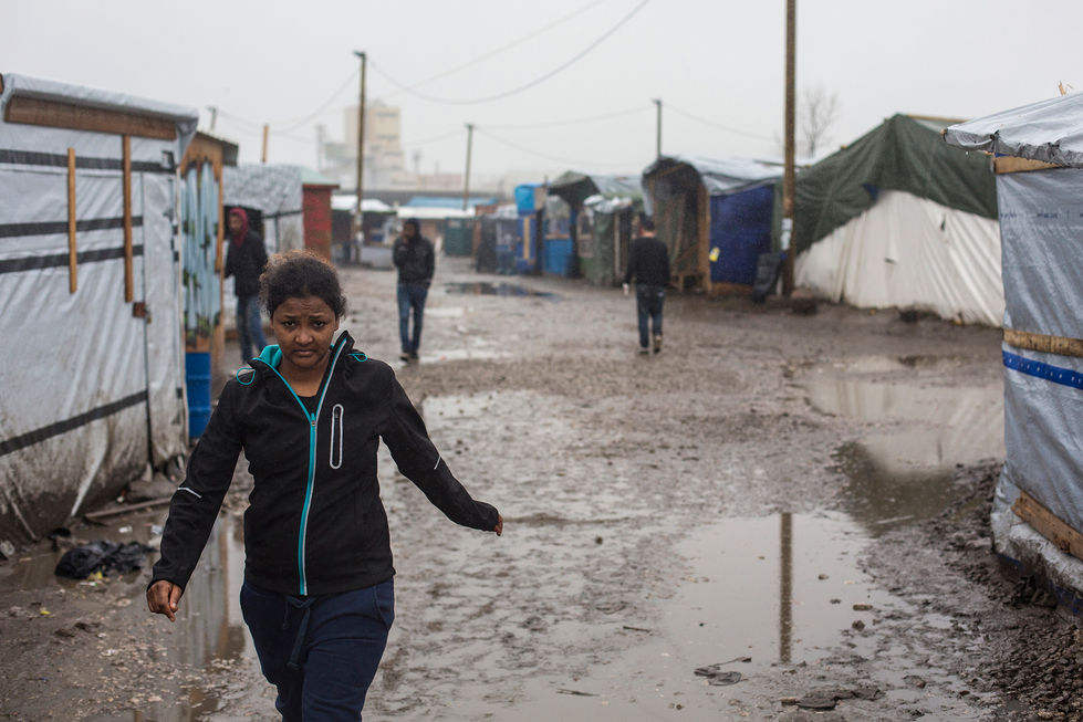 jungle de calais camp de réfugiés exilés