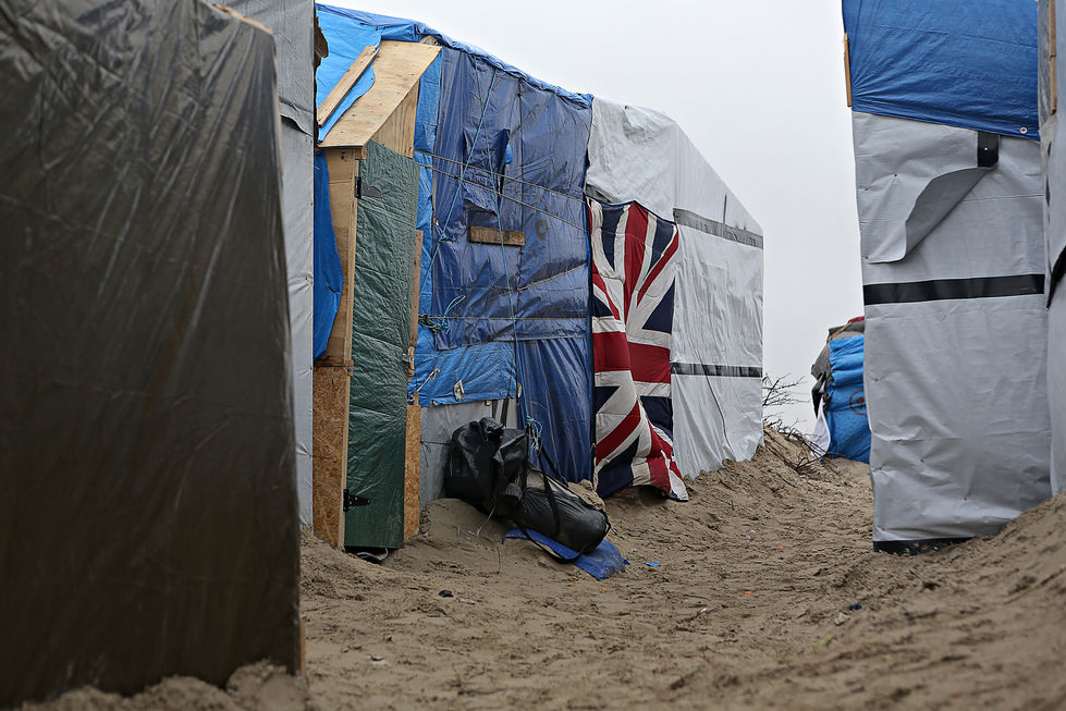jungle de calais camp de réfugiés exilés