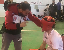 Bodrum Kickboks müsabaka Köşedeyken