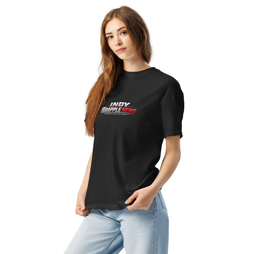 Thumbnail: women in indy grapple news t shirt