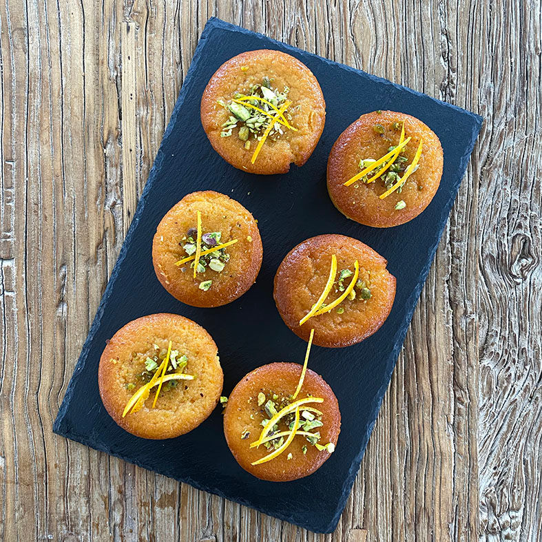 Thumbnail: Orange & Lime Cake GF 6pc