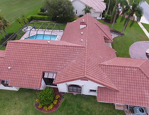 TILE ROOF REPLACEMENT COMPLETED WEST PALM BEACH MODIFIED ROOFING, RESIDENTIAL ROOFING, BARREL TILE ROOFING, METAL TILE ROOFING, SA UNDERLAYMENT, SELF ADHERED, HOT MOP ROOFING, DOUBLE LAYER OF MODIFIED IN VALLEY, ROOF FLASHING, DRIP EDGE, GUTTERS, FASCIA BOARDS