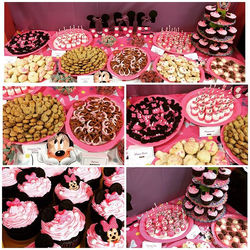 Minnie Mouse Sweet Table