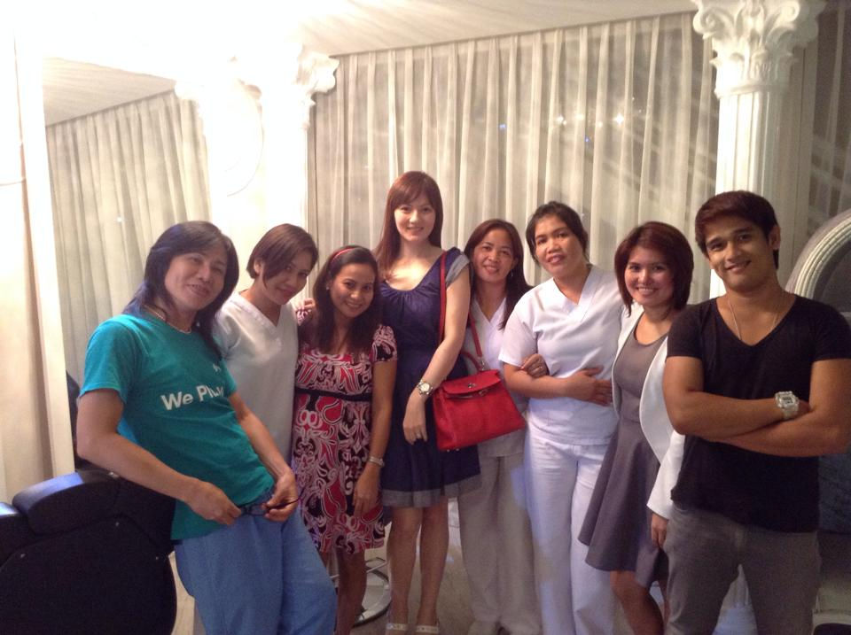 Mina Villaroel and Staff
