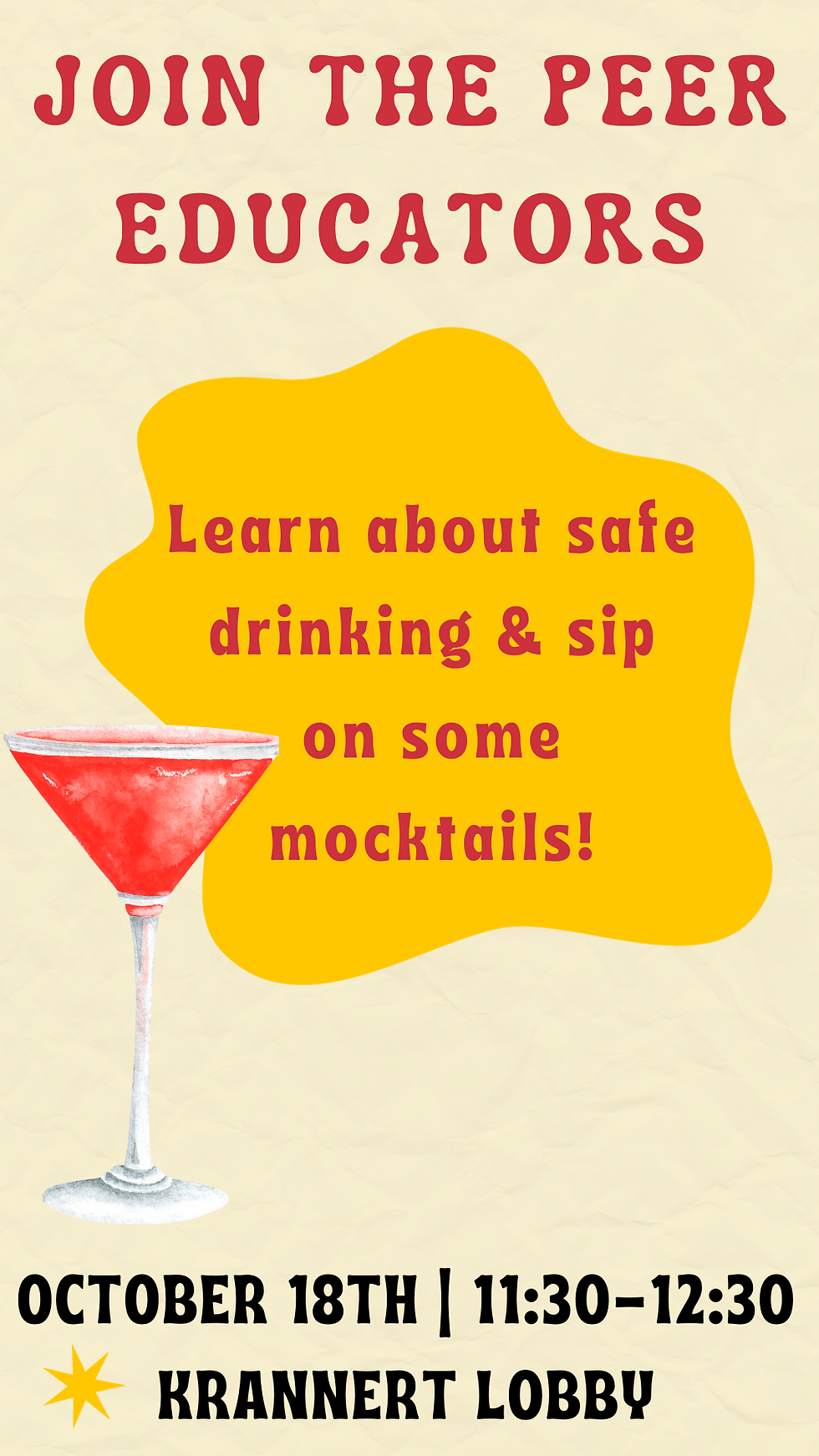 Mocktail Tabling