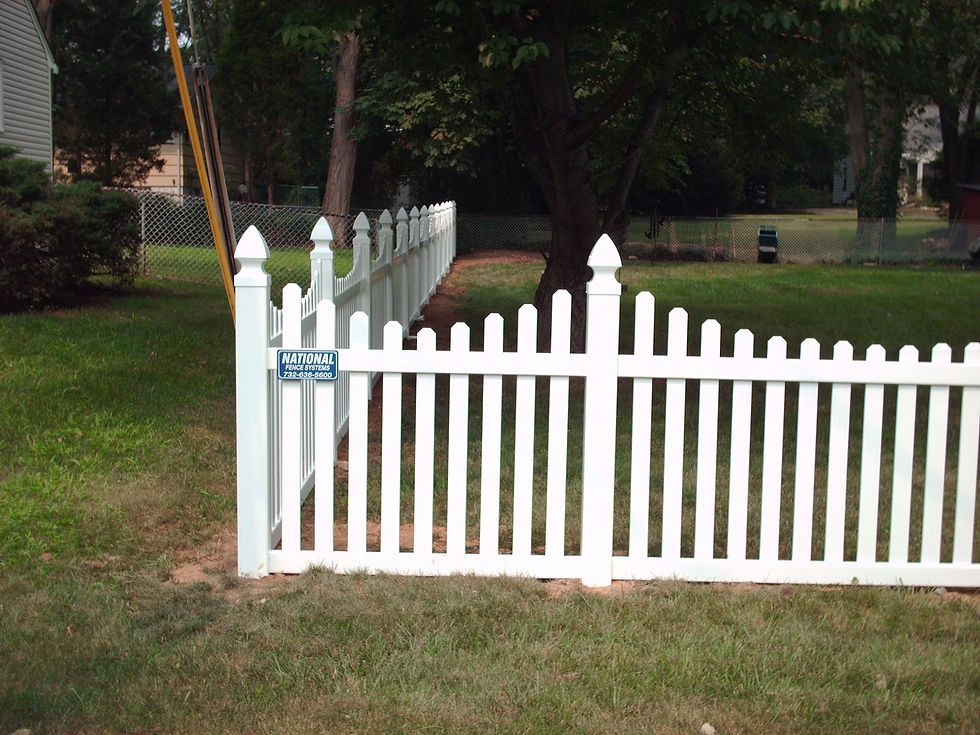 Newport Vinyl Fence