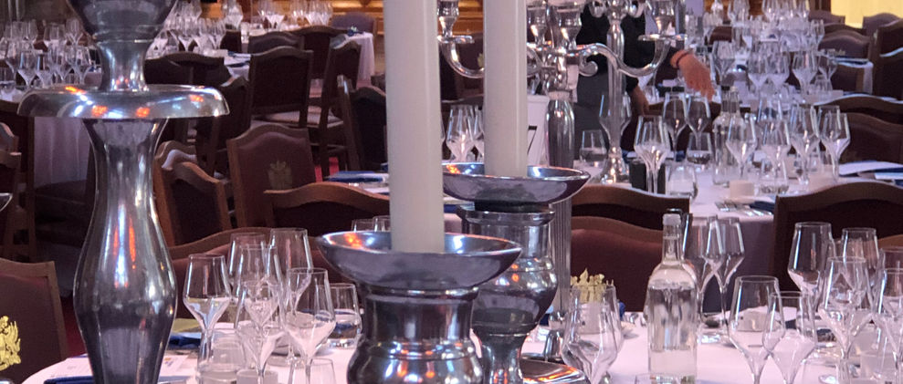 silver candelabras for hire