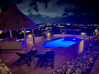 Pool by night