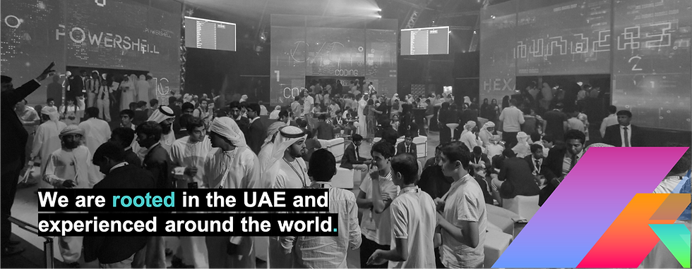 UAE, Dubai live events produced locally serviced globally