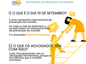 Direito das Famílias e o Setembro Amarelo