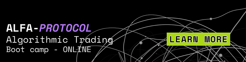Algodeers alfa protocol is an exclusive training to design your own trading algorithm