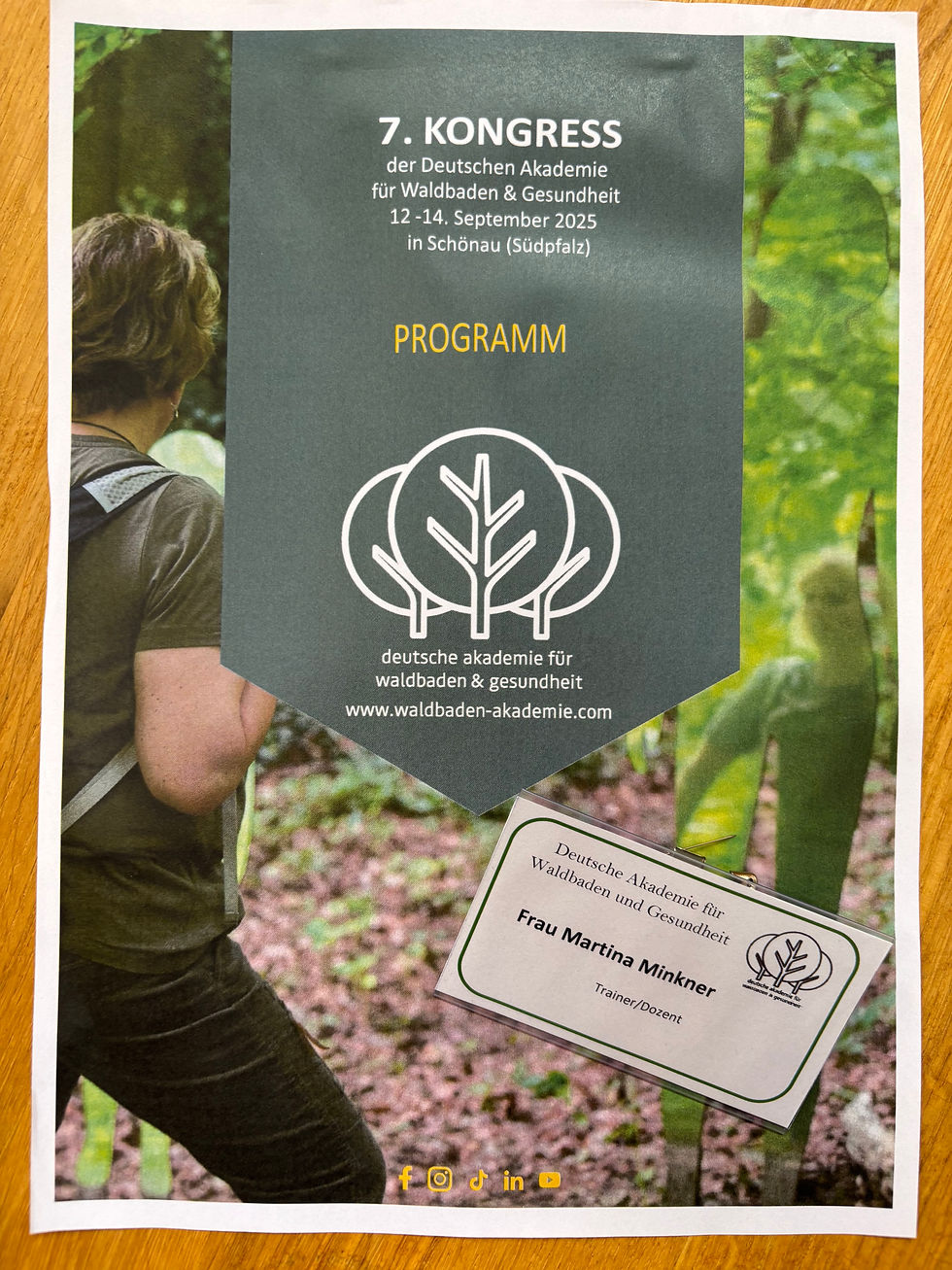 7. Kongress für Waldbaden und Gesundheit