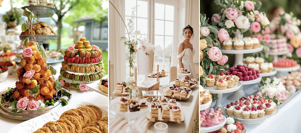 From Spring to Winter: Wedding Desserts That Wow!