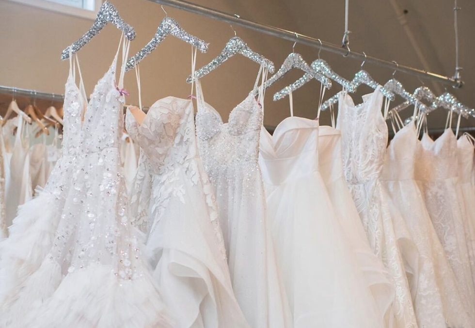 Wedding Dresses rack