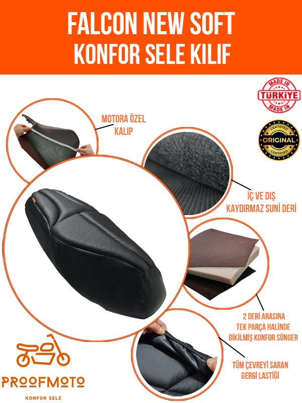 Falcon New Soft Konfor Sele Kılıf