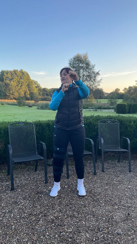 Frau beim Sport