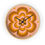 Thumbnail: Groovy retro wall clock with a swirling psychedelic flower design in warm orange and pink hues.