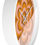 Thumbnail: Groovy retro wall clock with a swirling psychedelic flower design in warm orange and pink hues.