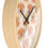 Thumbnail: Colorful wall clock featuring a geometric floral pattern in shades of orange, pink, and purple.