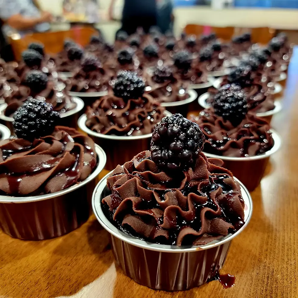 Decanted Desserts red wine chocolate cupcakes