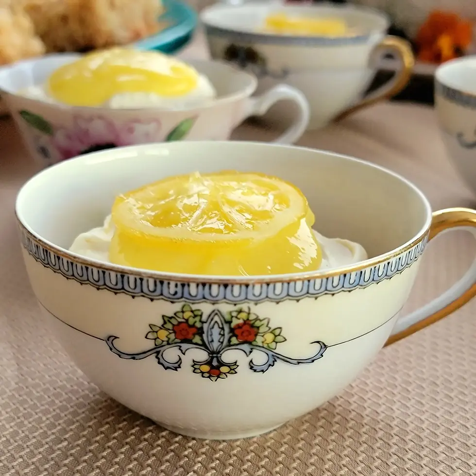 Barrel & Batter Lemon Tiramisu Tea Cups