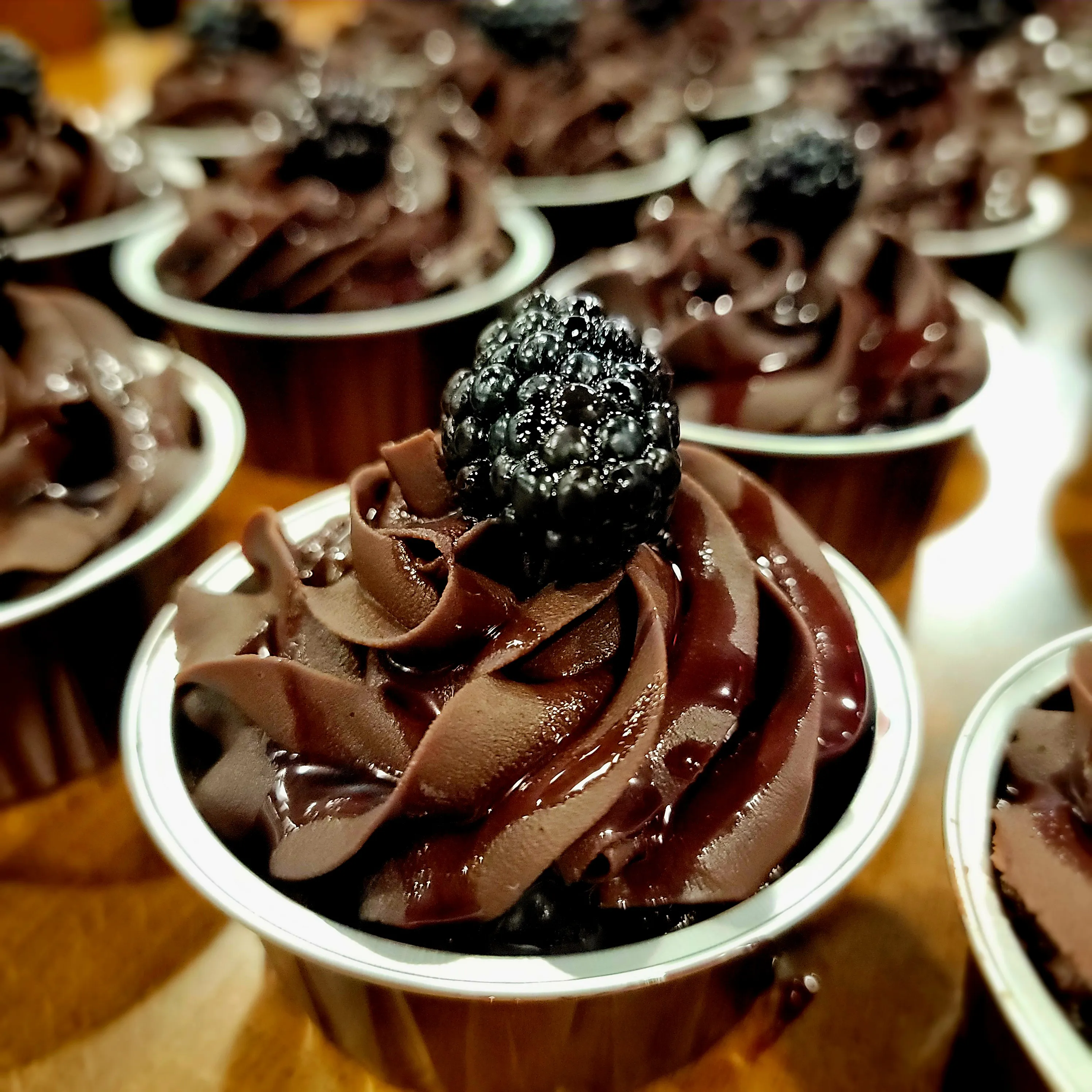Decanted Desserts red wine chocolate cupcakes