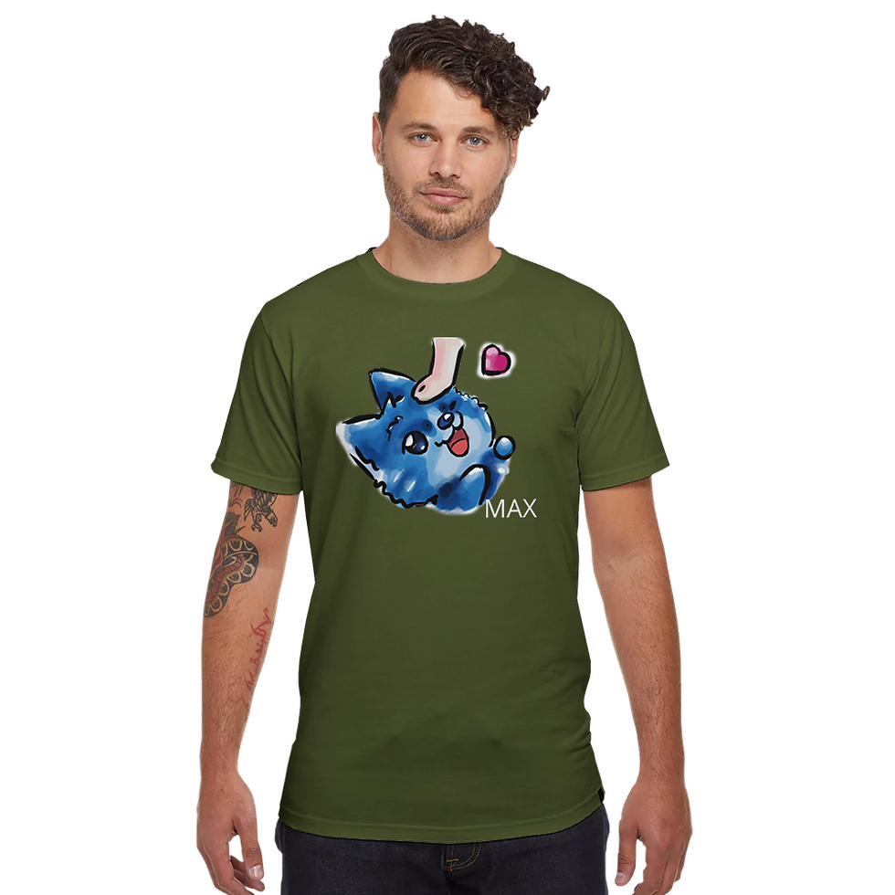 Thumbnail: Silly Max Organic Unisex USA Made Crewneck T-Shirt | Econscious EC1007U