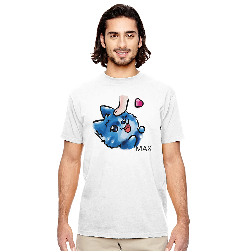 Thumbnail: Silly Max Organic Unisex Crewneck T-shirt | Econscious EC1000