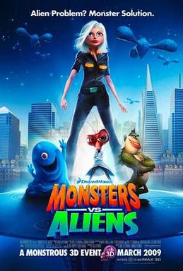 Monsters vs Aliens, 2009