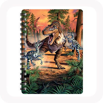 NOTEPAD 3D - DINO BATTLE