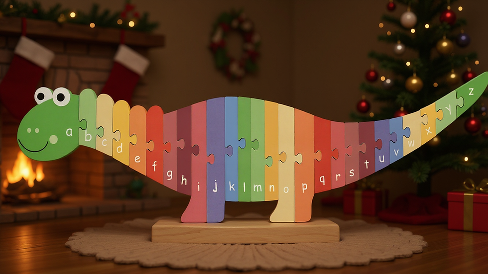 🎁 The Gift of Play: Why Eco Wooden Toys Make the Best Christmas Surprise