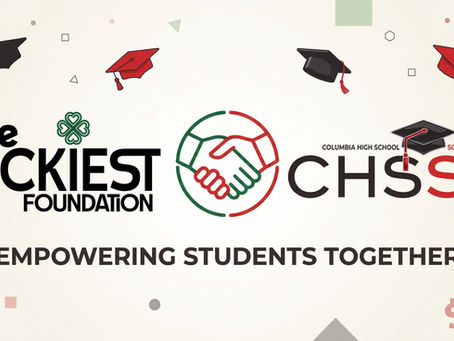 The Luckiest Foundation Donates $10,000 to the Columbia High School Scholarship Foundation!