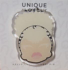 LUNA Acrylic Pin